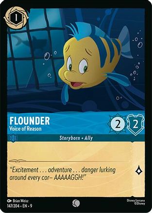 Flounder - Voice of Reason (147/204) - Fabled Cold Foil | Grognard Games