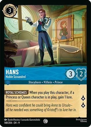 Hans - Noble Scoundrel (148/204) - Fabled Cold Foil | Grognard Games
