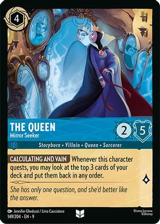 The Queen - Mirror Seeker (149/204) - Fabled | Grognard Games