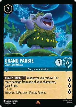 Grand Pabbie - Oldest and Wisest (150/204) - Fabled Cold Foil | Grognard Games