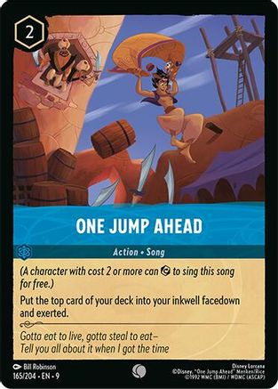 One Jump Ahead (165/204) - Fabled Cold Foil | Grognard Games