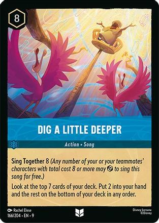 Dig a Little Deeper (166/204) - Fabled Cold Foil | Grognard Games