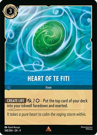 Heart of Te Fiti (168/204) - Fabled | Grognard Games