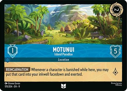 Motunui - Island Paradise (170/204) - Fabled | Grognard Games