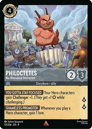Philoctetes - No-Nonsense Instructor (171/204) - Fabled | Grognard Games