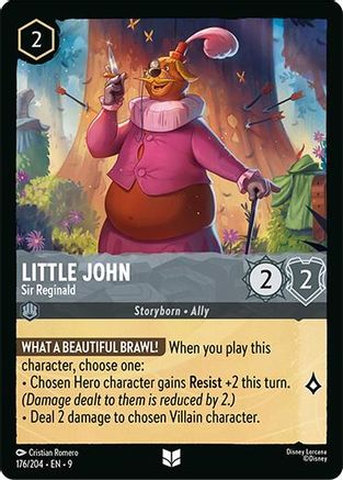 Little John - Sir Reginald (176/204) - Fabled Cold Foil | Grognard Games
