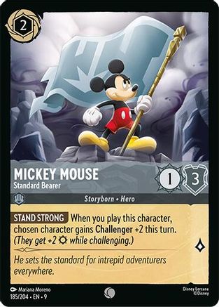 Mickey Mouse - Standard Bearer (185/204) - Fabled | Grognard Games