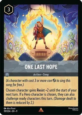 One Last Hope (197/204) - Fabled Cold Foil | Grognard Games