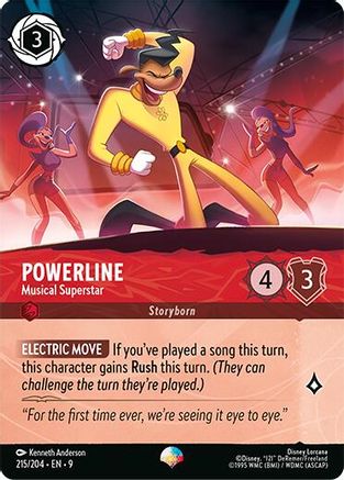 Powerline - Musical Superstar (Epic) (215/204) - Fabled Holofoil | Grognard Games