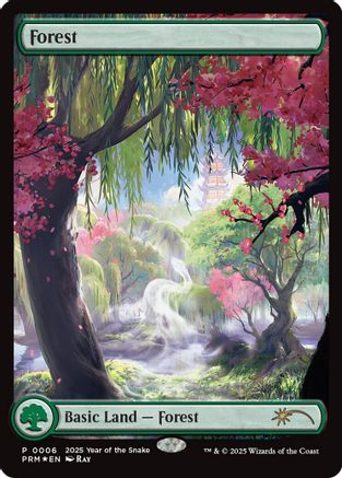 Forest (Year of the Snake 2025) (SSP-006) - Standard Showdown Promos Foil | Grognard Games