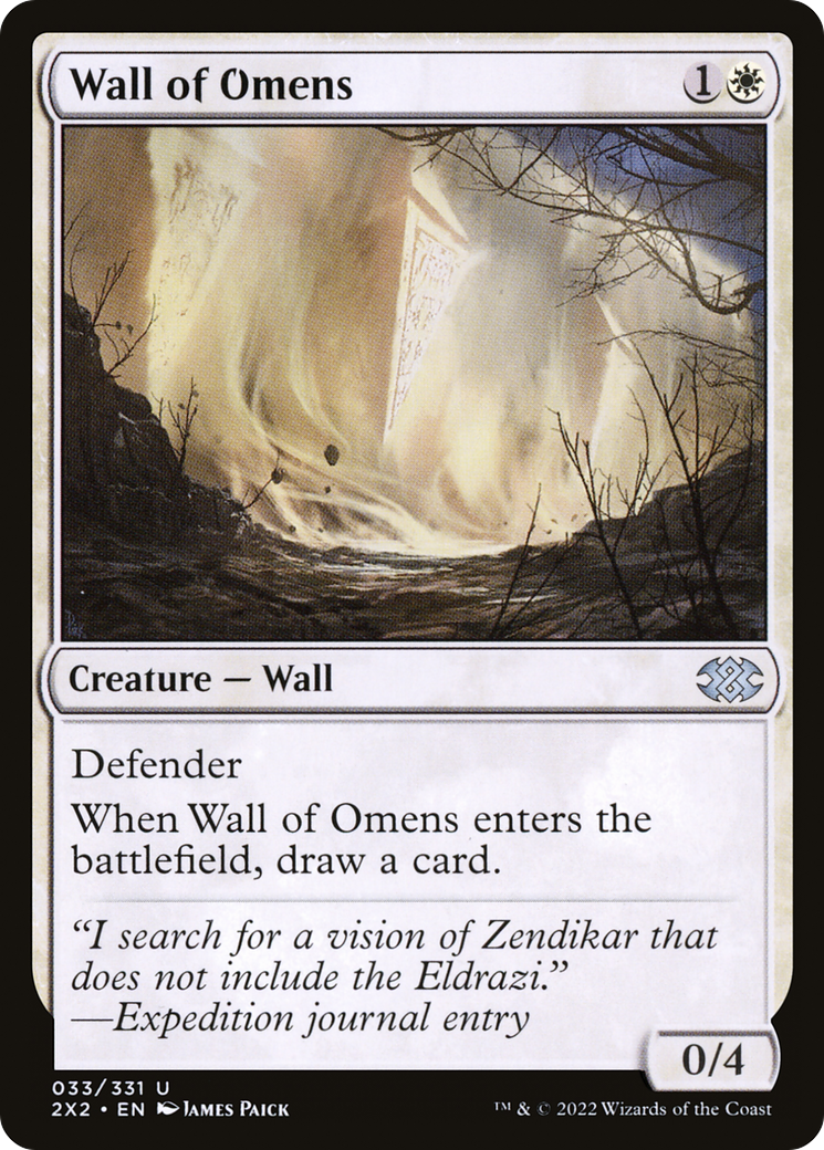 Wall of Omens [Double Masters 2022] | Grognard Games