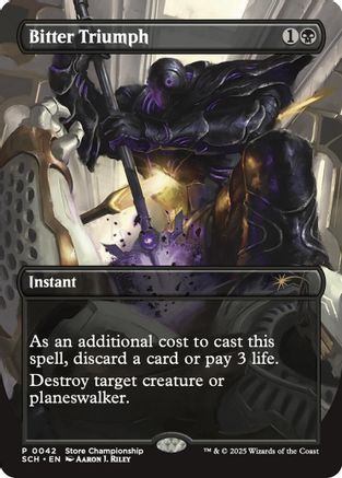 Bitter Triumph (GAME-042) - Game Day & Store Championship Promos | Grognard Games