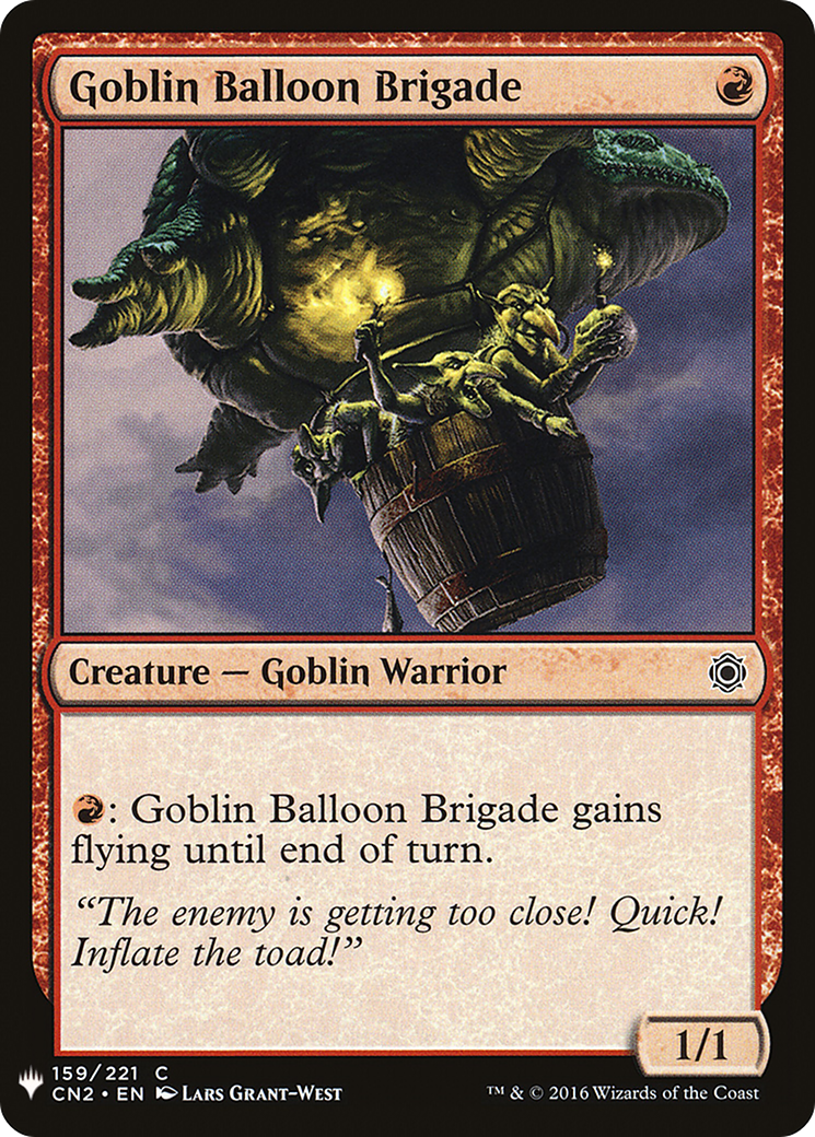Goblin Balloon Brigade [Mystery Booster] | Grognard Games