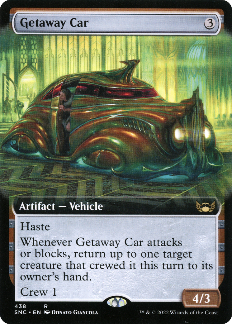 Getaway Car (Extended Art) [Streets of New Capenna] | Grognard Games