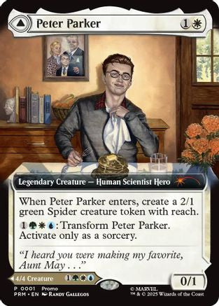 Peter Parker (Extended Art) (UMP-001) - Unique and Miscellaneous Promos | Grognard Games