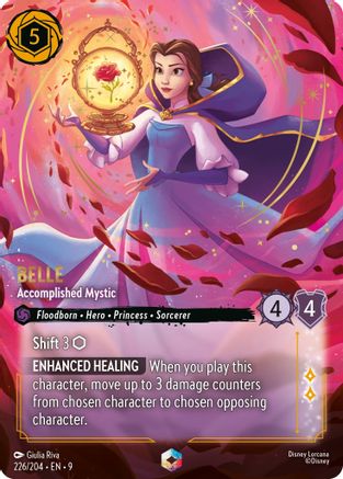 Belle - Accomplished Mystic (Enchanted) (226/204) - Fabled Holofoil | Grognard Games