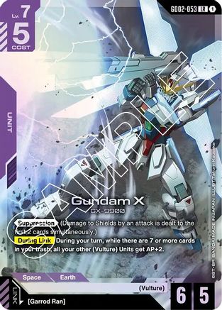 Gundam X (GD02-053) - Dual Impact (GD02-053) Holofoil