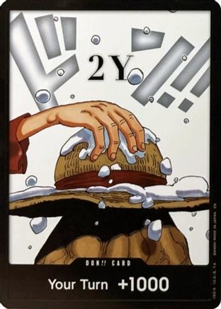 DON!! Card (2Y) (Double Pack Set Vol. 8) - Legacy of the Master Foil | Grognard Games