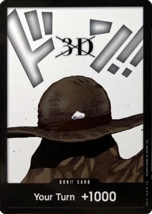 DON!! Card (3D) (Double Pack Set Vol. 8) - Legacy of the Master Foil | Grognard Games