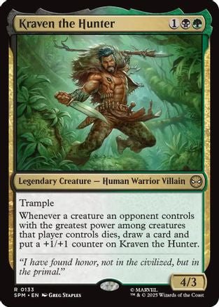 Kraven the Hunter (SPM-133) - Marvel's Spider-Man | Grognard Games
