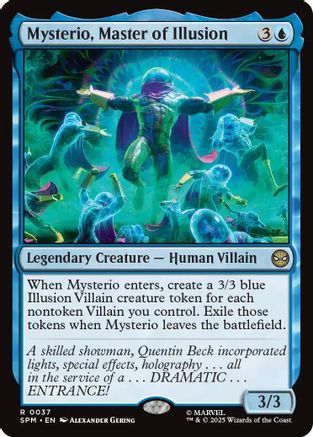 Mysterio, Master of Illusion (SPM-037) - Marvel's Spider-Man Foil | Grognard Games