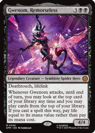 Gwenom, Remorseless (SPM-056) - Marvel's Spider-Man | Grognard Games