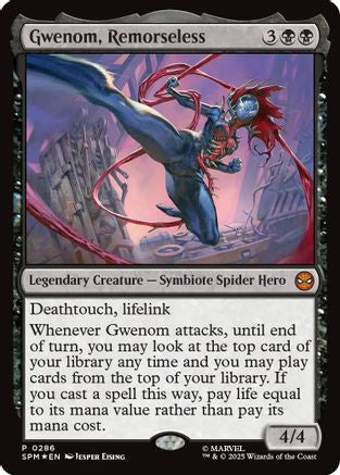 Gwenom, Remorseless (UMP-286) - Unique and Miscellaneous Promos Foil | Grognard Games