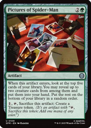 Pictures of Spider-Man (SPM-109) - Marvel's Spider-Man Foil | Grognard Games