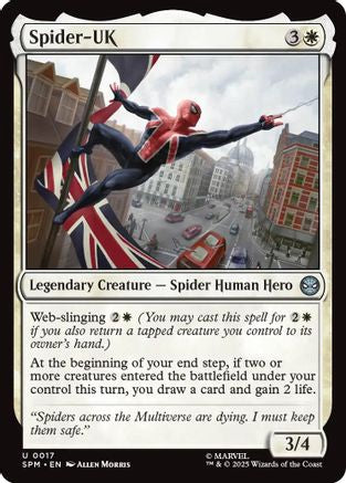 Spider-UK (SPM-017) - Marvel's Spider-Man Foil | Grognard Games