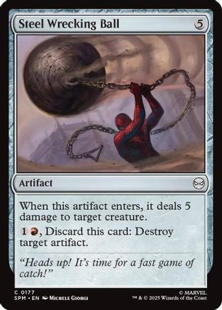 Steel Wrecking Ball (SPM-177) - Marvel's Spider-Man | Grognard Games