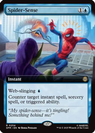 Spider-Sense (Extended Art) (SPM-254) - Marvel's Spider-Man Foil | Grognard Games
