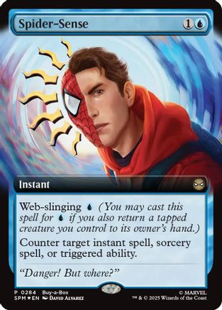 Spider-Sense (Extended Art) (BABP-284) - Buy-A-Box Promos Foil | Grognard Games