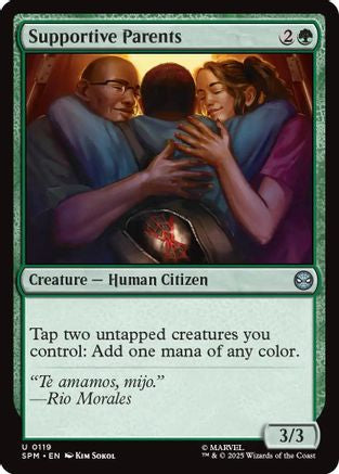 Supportive Parents (SPM-119) - Marvel's Spider-Man Foil | Grognard Games