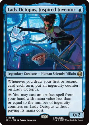 Lady Octopus, Inspired Inventor (SPM-035) - Marvel's Spider-Man Foil | Grognard Games