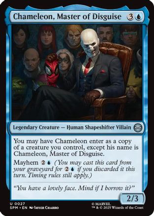 Chameleon, Master of Disguise (SPM-027) - Marvel's Spider-Man | Grognard Games
