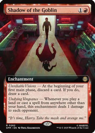 Shadow of the Goblin (Extended Art) (SPM-262) - Marvel's Spider-Man | Grognard Games