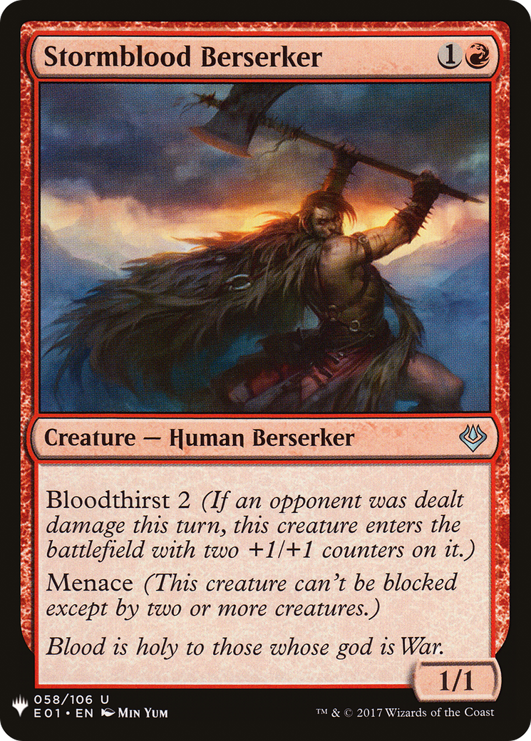 Stormblood Berserker [Mystery Booster] | Grognard Games