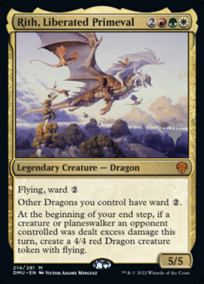 Rith, Liberated Primeval (Promo Pack) [Dominaria United Promos] | Grognard Games