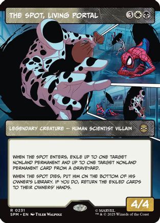 The Spot, Living Portal (Borderless) (SPM-231) - Marvel's Spider-Man Foil | Grognard Games
