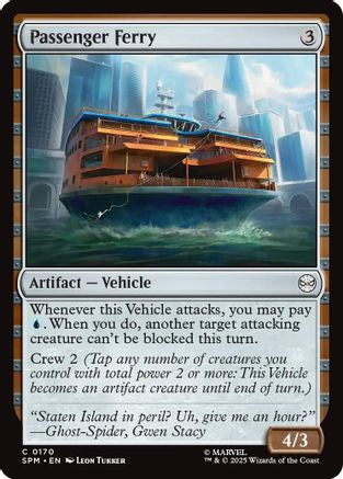 Passeneger Ferry (SPM-170) - Marvel's Spider-Man Foil | Grognard Games