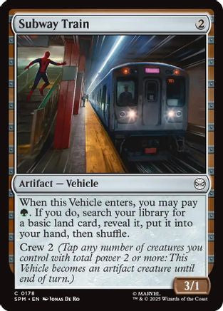 Subway Train (SPM-178) - Marvel's Spider-Man | Grognard Games