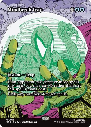 Mindbreak Trap (Borderless) (MAR-011) - Marvel Eternal-Legal | Grognard Games
