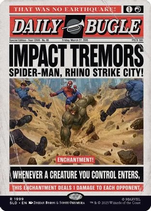 Impact Tremors (1999) (SLD-1999) - Secret Lair Drop Series | Grognard Games