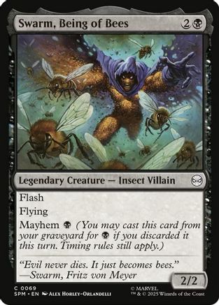 Swarm, Being of Bees (SPM-069) - Marvel's Spider-Man | Grognard Games