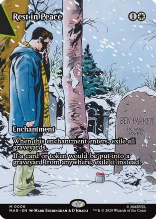 Rest in Peace (Borderless) (MAR-006) - Marvel Eternal-Legal | Grognard Games