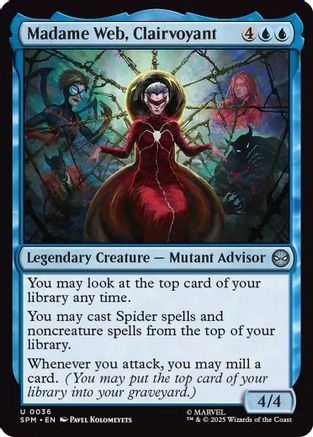 Madame Web, Clairvoyant (SPM-036) - Marvel's Spider-Man | Grognard Games