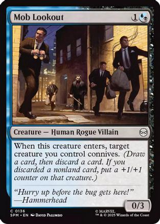 Mob Lookout (SPM-136) - Marvel's Spider-Man Foil | Grognard Games