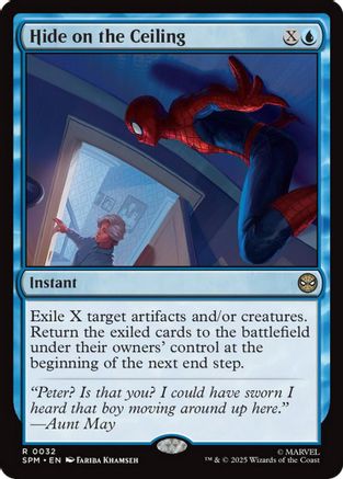 Hide on the Ceiling (SPM-032) - Marvel's Spider-Man Foil | Grognard Games