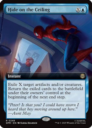 Hide on the Ceiling (Extended Art) (SPM-249) - Marvel's Spider-Man | Grognard Games