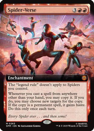 Spider-Verse (Extended Art) (SPM-263) - Marvel's Spider-Man Foil | Grognard Games